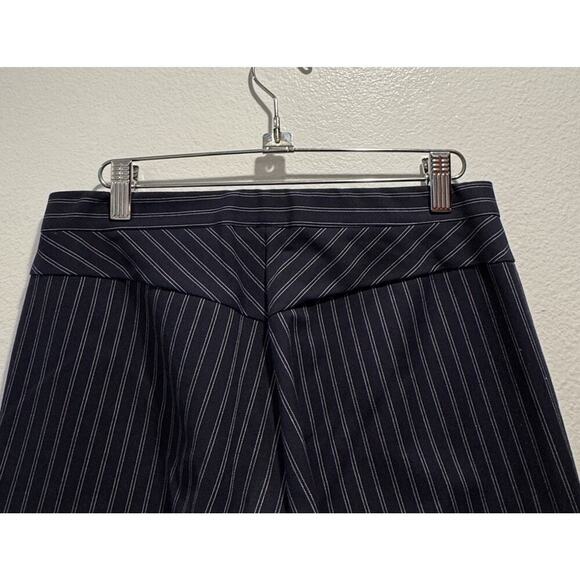 Rag & Bone Simone Pants Women’s Size 8 Navy Striped Skinny Pull On Ankle Modern - Picture 4 of 8